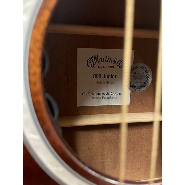 Used Martin 000 junior Brown Sunburst Acoustic Electric Guitar