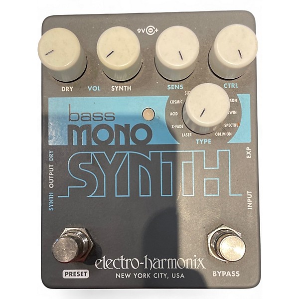 Used Electro-Harmonix Bass Mono Synth Bass Bass Effect Pedal