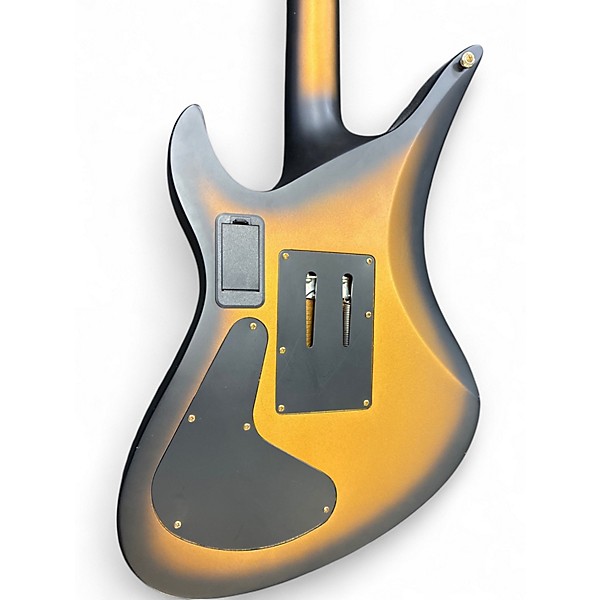 Used 2024 Schecter Guitar Research Synyster Gates Custom C Gold Solid Body Electric Guitar