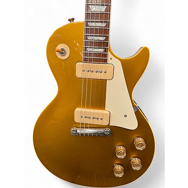 Used Gibson LES PAUL R4 Gold Top Solid Body Electric Guitar