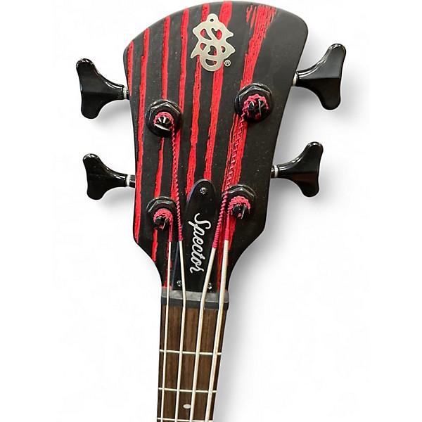 Used Spector NS Pulse 4 Black Electric Bass Guitar