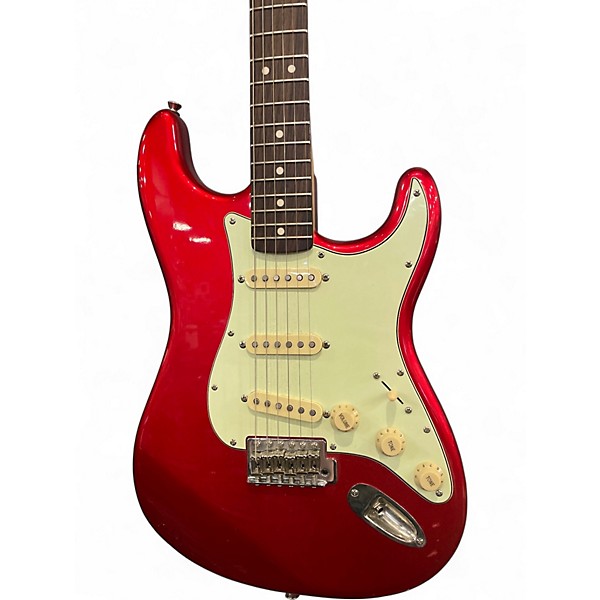 Used Squier Classic Vibe 1960S Stratocaster Candy Apple Red Solid Body Electric Guitar