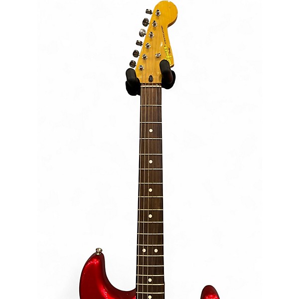 Used Squier Classic Vibe 1960S Stratocaster Candy Apple Red Solid Body Electric Guitar