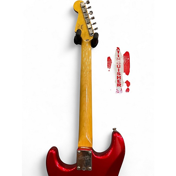 Used Squier Classic Vibe 1960S Stratocaster Candy Apple Red Solid Body Electric Guitar