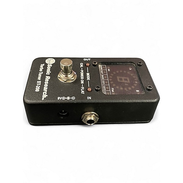 Used Sonic Research Turbo Tuner ST-200 Tuner Pedal
