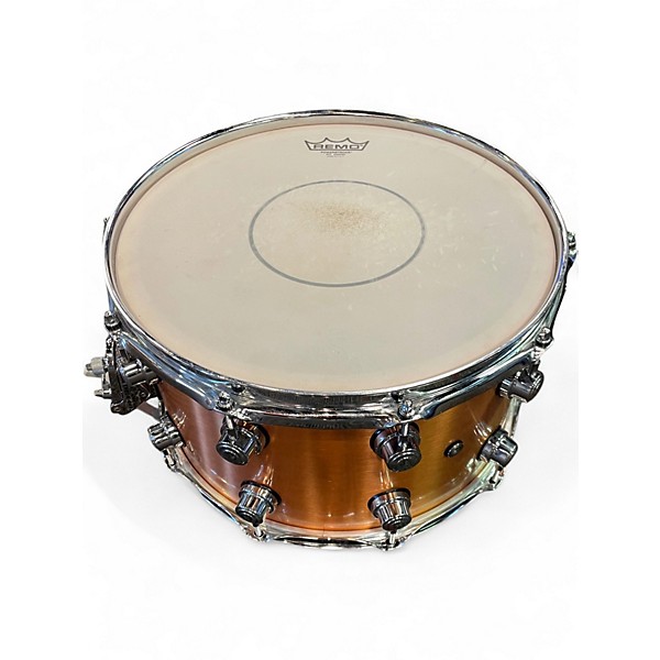 Used DW 14in Performance Series Steel Snare Copper Drum