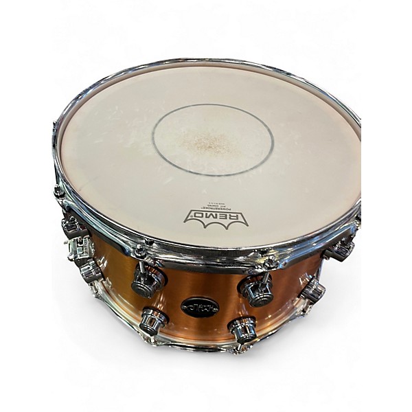 Used DW 14in Performance Series Steel Snare Copper Drum