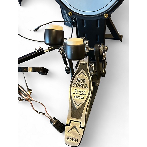 Used Alesis STRATA CORE W TAMA DOUBLE KICK DW THRONE AND SPL HIHAT STAND Electric Drum Set