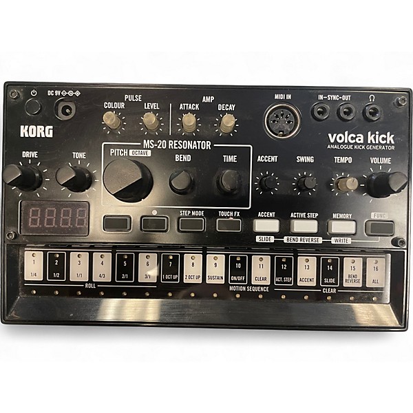 Used KORG VOLCA KICK Synthesizer