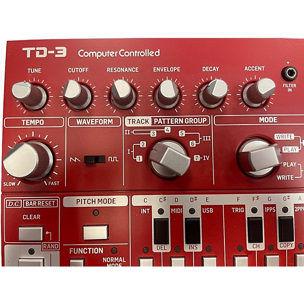 Used Behringer TD3 Synthesizer