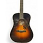 Used Fender PD220E 2 Tone Sunburst Acoustic Electric Guitar