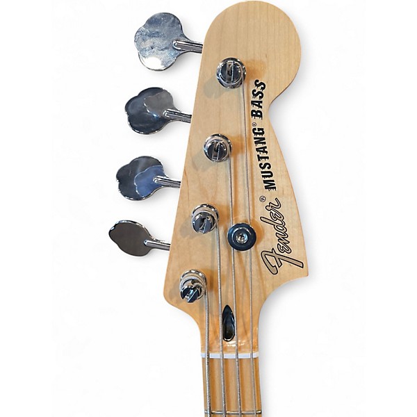 Used 2021 Fender Mustang Bass PJ Sunburst Electric Bass Guitar