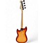 Used 2021 Fender Mustang Bass PJ Sunburst Electric Bass Guitar