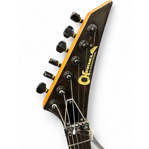 Used 1989 Charvel SUPER STRAT FUSION Trans Black Solid Body Electric Guitar