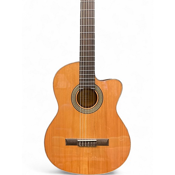 Used Lucero LC235SCE Natural Classical Acoustic Electric Guitar