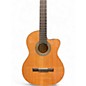 Used Lucero LC235SCE Natural Classical Acoustic Electric Guitar