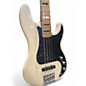 Used Fender FSR Deluxe Special Precision Bass Olympic White Electric Bass Guitar