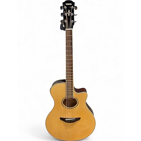 Used Yamaha APX600 Natural Acoustic Electric Guitar