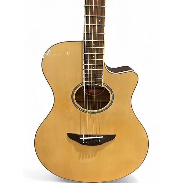 Used Yamaha APX600 Natural Acoustic Electric Guitar