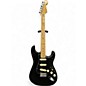 Used 2021 Fender Player Stratocaster Black Solid Body Electric Guitar thumbnail