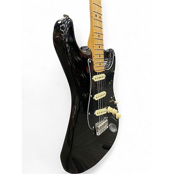 Used 2021 Fender Player Stratocaster Black Solid Body Electric Guitar