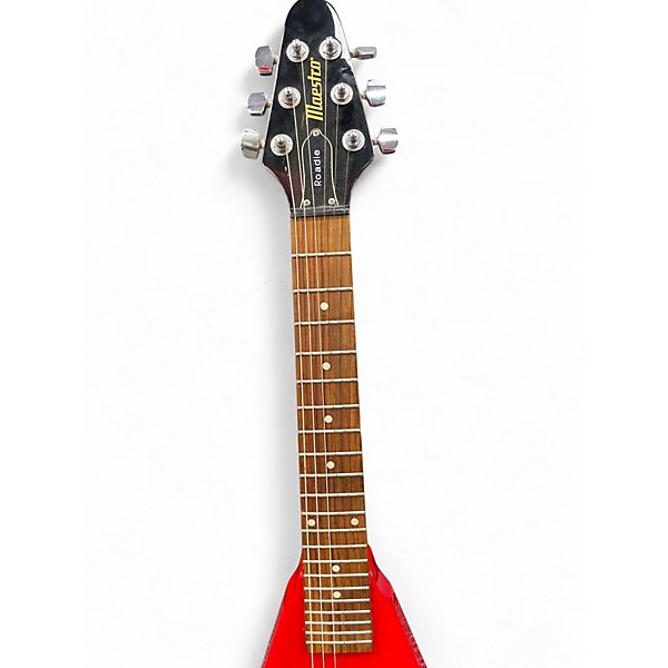 Used Maestro FLYING V Dakota Red Solid Body Electric Guitar