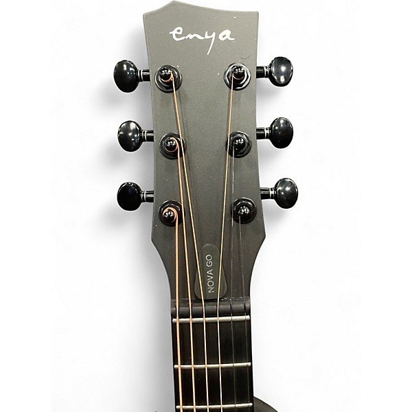 Used Enya Nova go Black Acoustic Guitar