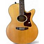 Vintage 1990s Guild F4CE Natural Acoustic Electric Guitar