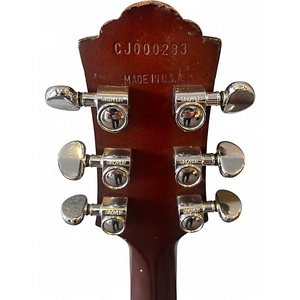 Vintage 1990s Guild F4CE Natural Acoustic Electric Guitar