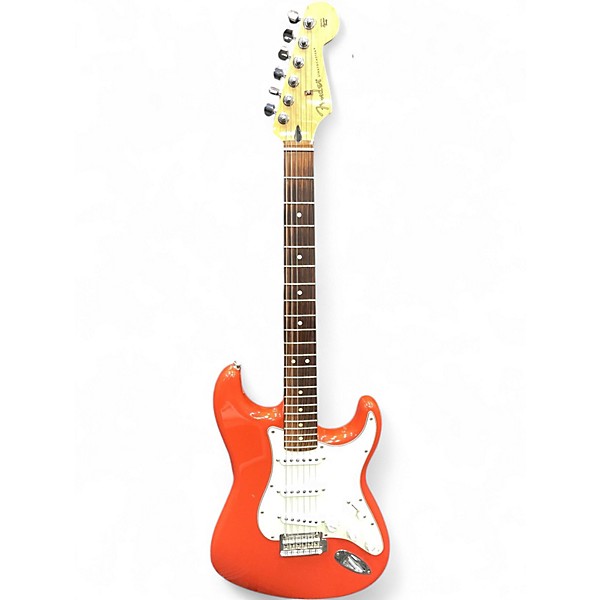 Used 2022 Fender Player Stratocaster Fiesta Red Solid Body Electric Guitar