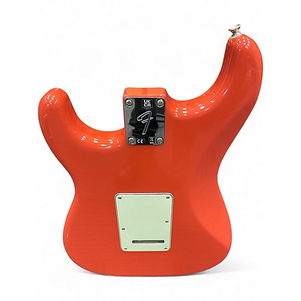Used 2022 Fender Player Stratocaster Fiesta Red Solid Body Electric Guitar