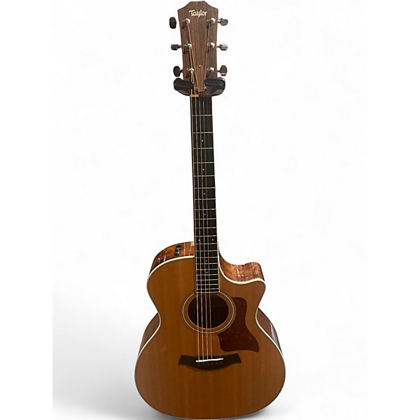 Used 2014 Taylor 414CE Natural Acoustic Electric Guitar