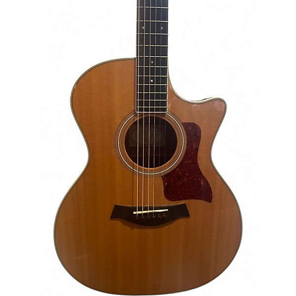 Used 2014 Taylor 414CE Natural Acoustic Electric Guitar