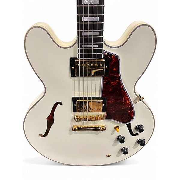 Used Epiphone ES335 1959 INSPIRED BY White Hollow Body Electric Guitar