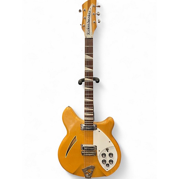 Vintage 1965 Rickenbacker 360 Mapleglo Natural Hollow Body Electric Guitar