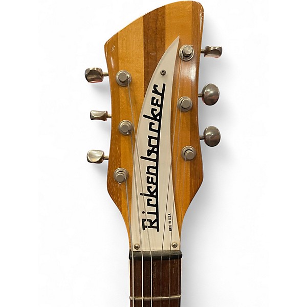 Vintage 1965 Rickenbacker 360 Mapleglo Natural Hollow Body Electric Guitar