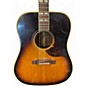 Vintage 1968 Gibson SJ Sunburst Acoustic Electric Guitar