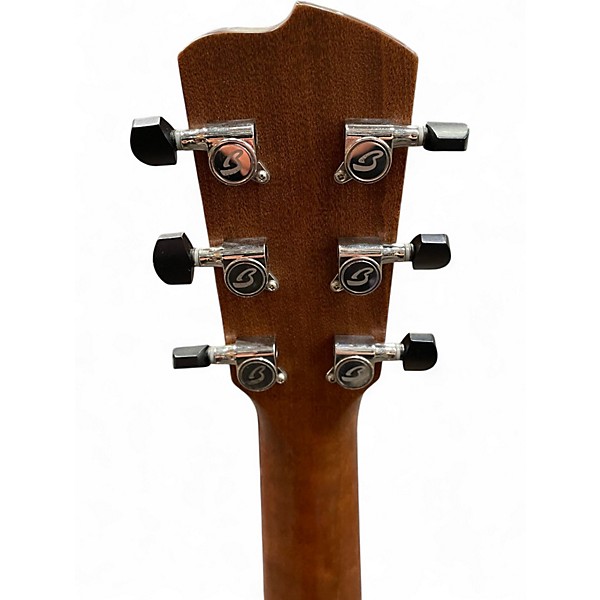 Used 2014 Breedlove Premier Jumbo Mahogany Natural Acoustic Electric Guitar
