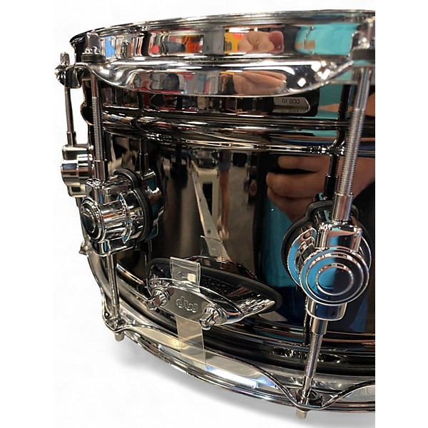 Used DW 6.5X14 Design Series Black Nickel over Brass Black Drum