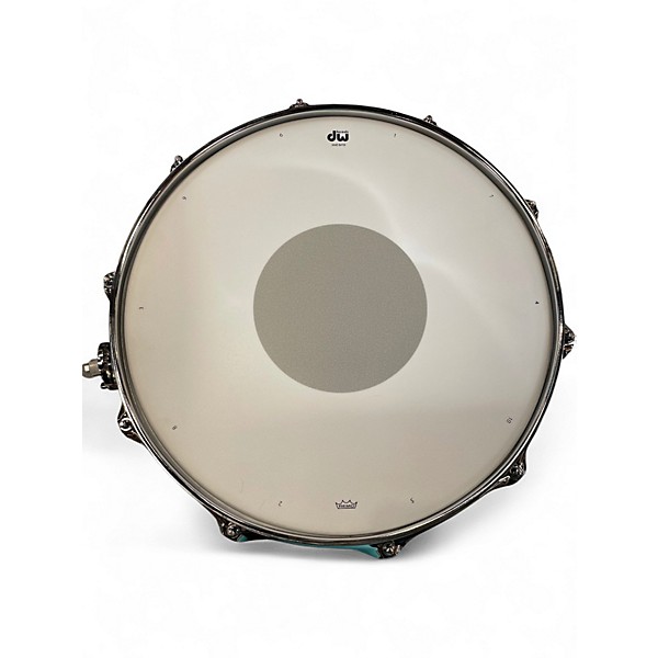 Used DW 6.5X14 Design Series Black Nickel over Brass Black Drum