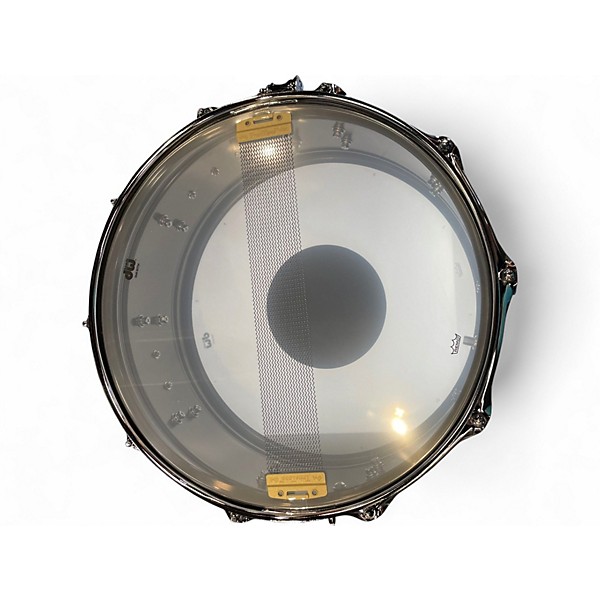 Used DW 6.5X14 Design Series Black Nickel over Brass Black Drum