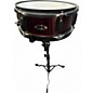 Used SPL 12in LIL KICKER SNARE Metallic Red Drum