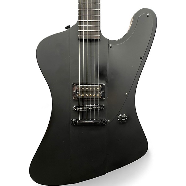 Used ESP LTD Phoenix Black Metal Black Solid Body Electric Guitar