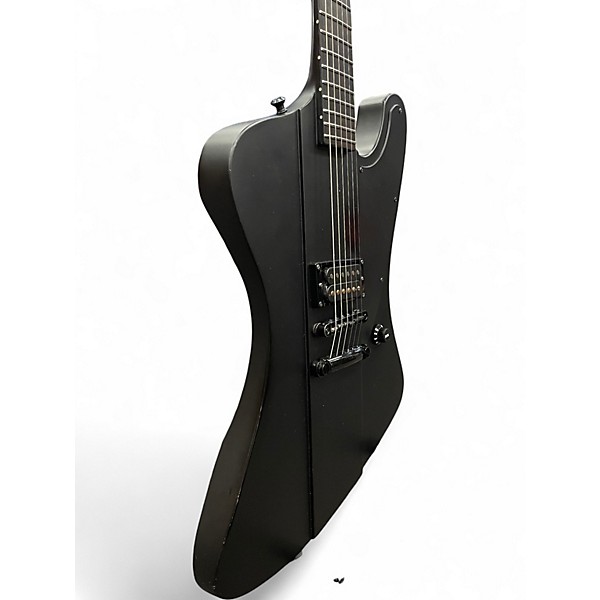 Used ESP LTD Phoenix Black Metal Black Solid Body Electric Guitar