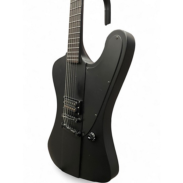 Used ESP LTD Phoenix Black Metal Black Solid Body Electric Guitar