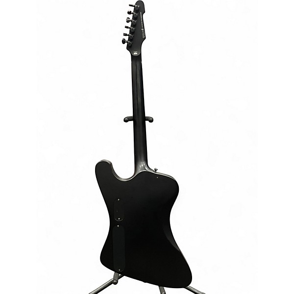 Used ESP LTD Phoenix Black Metal Black Solid Body Electric Guitar