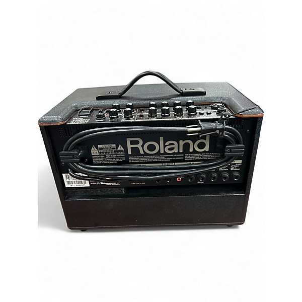 Used Roland AC60 60W 2X6.5 Acoustic Guitar Combo Amp