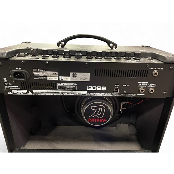 Used BOSS Katana KTN50 MKII 50W 1X12 Guitar Combo Amp