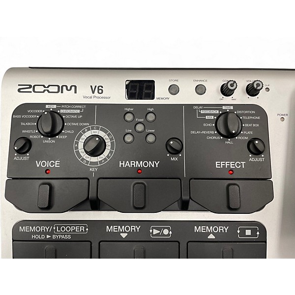 Used Zoom V6-SP Effect Processor