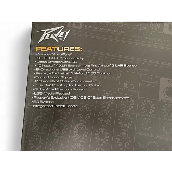 Used Peavey PV 10 AT Digital Mixer